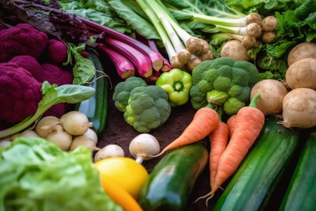 Comenzando un Huerto Familiar en Casa: Consejos para un Proyecto Familiar Sostenible Variedad de verduras