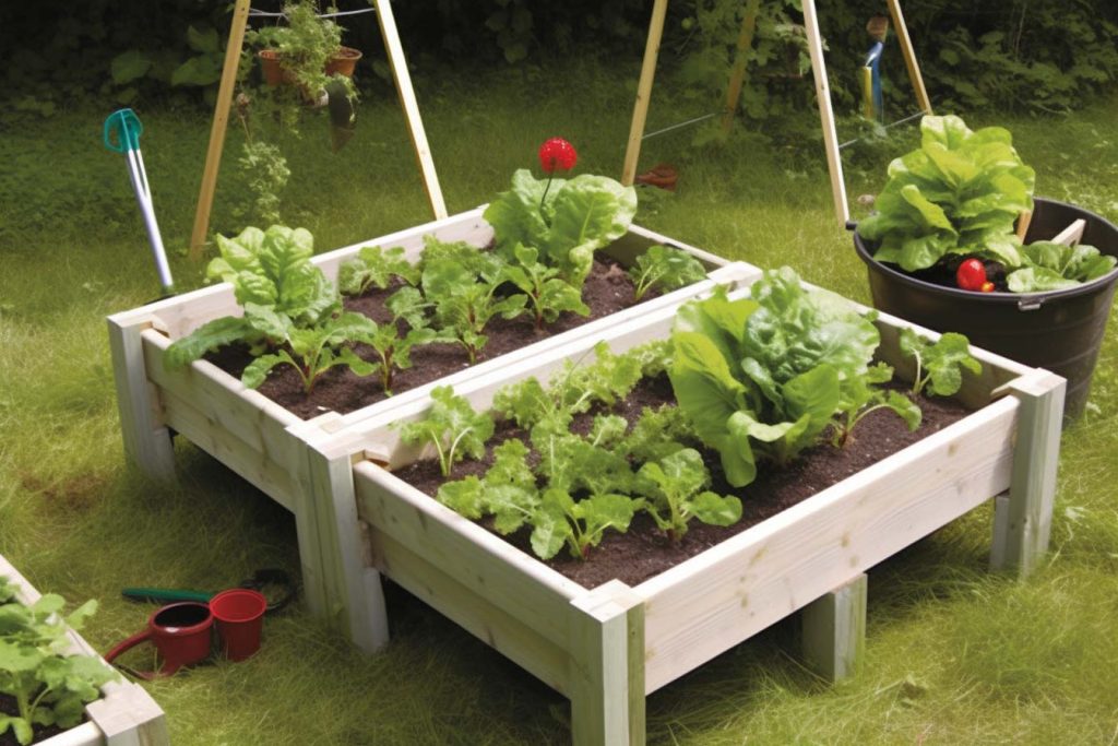 Comenzando-un-Huerto-Familiar-en-Casa-Consejos-para-un-Proyecto-Familiar-Sostenible Verduras en cajas de germinación