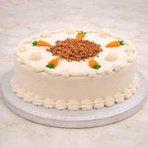 Pastel de Zanahoria con Betún de Queso Crema